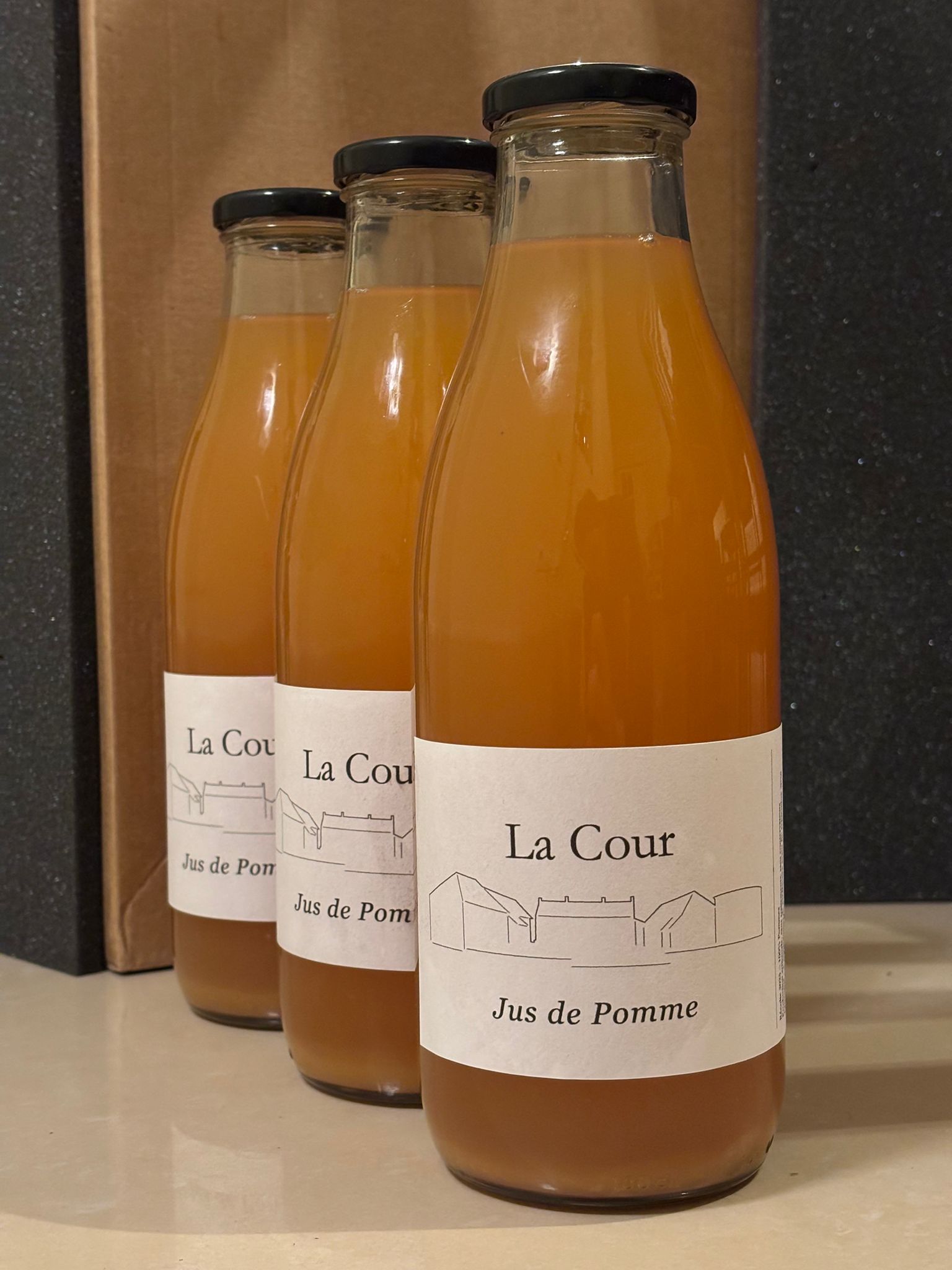 Étiquette Jus de Pomme